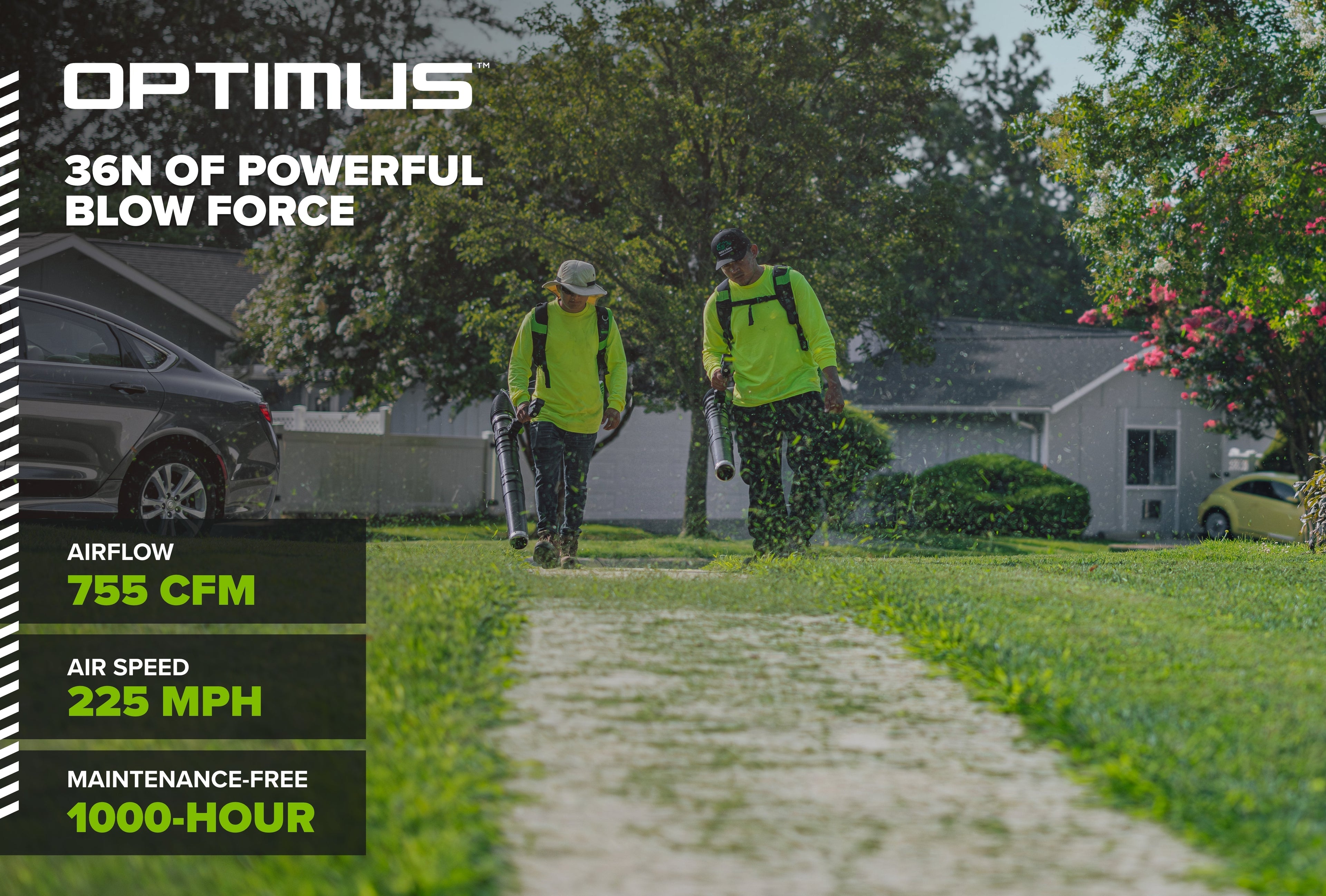 82V OPTIMUS 36N Dual-Port Backpack Blower - Tool Only | BB361