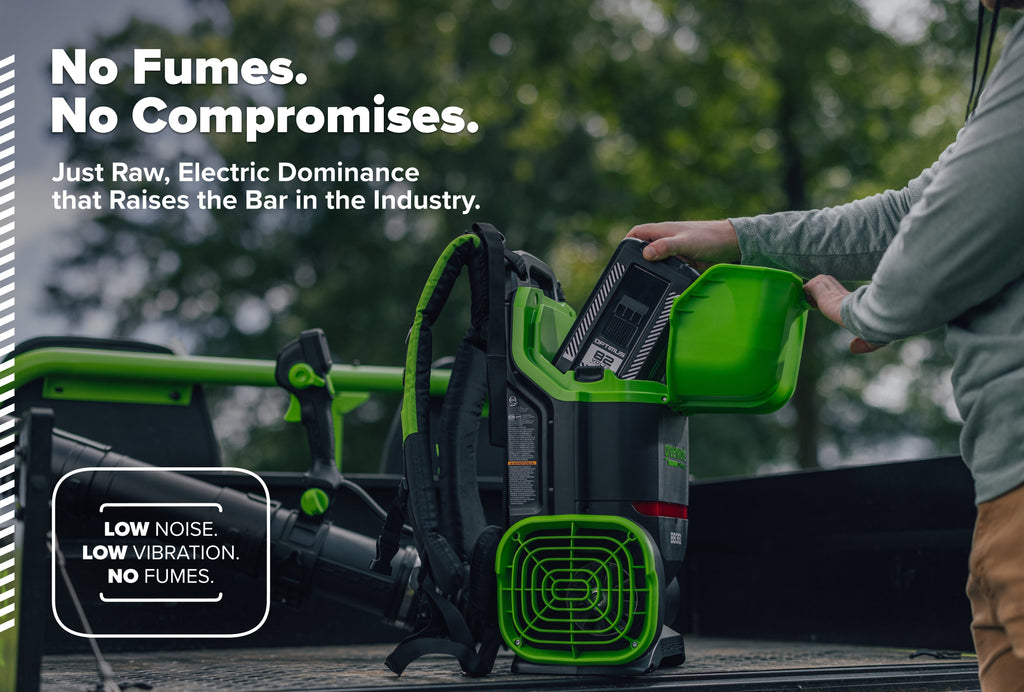 82V OPTIMUS 36N Dual-Port Backpack Blower - Tool Only | BB361