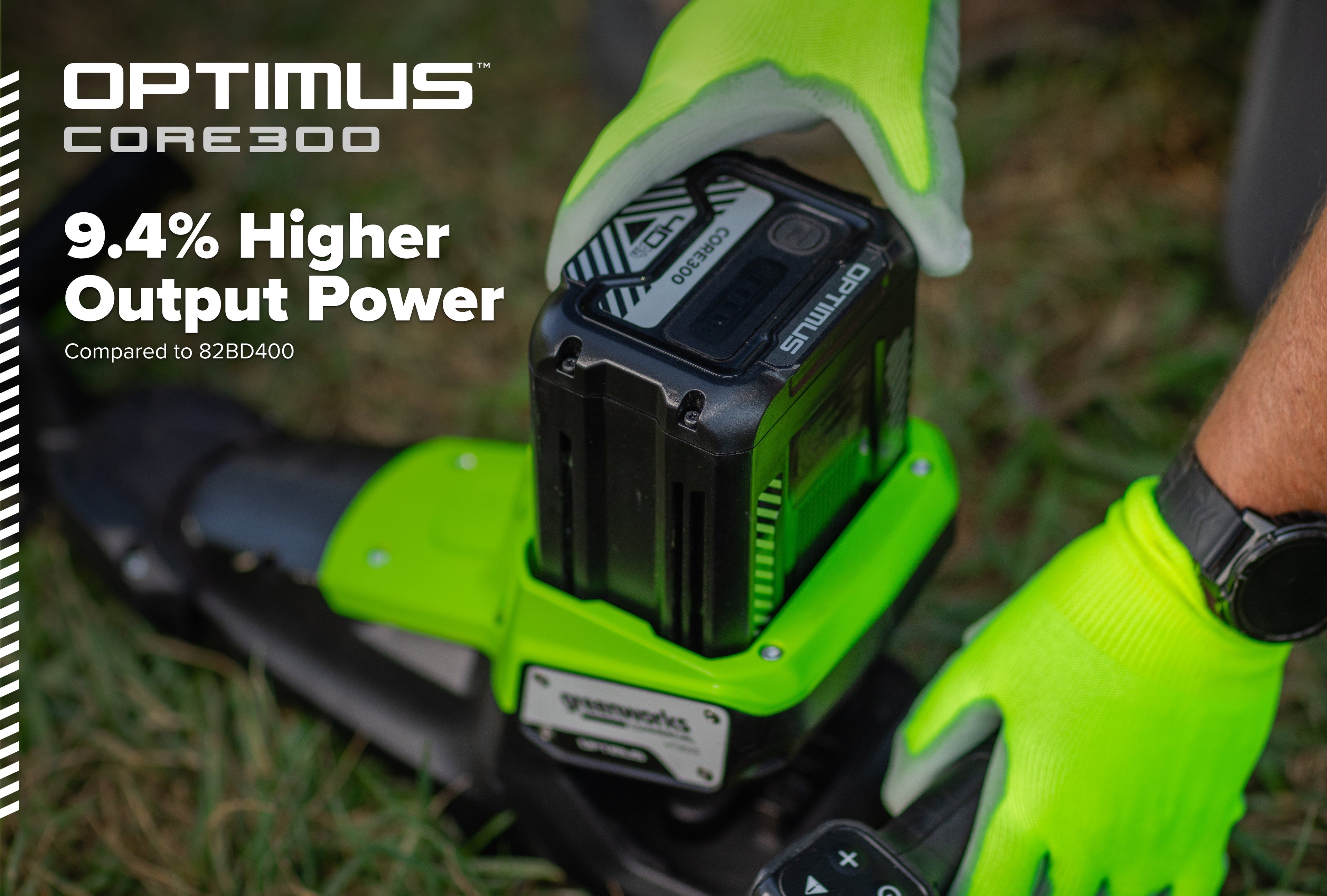 82V OPTIMUS 4.0 Ah CORE300 Battery | CORE300