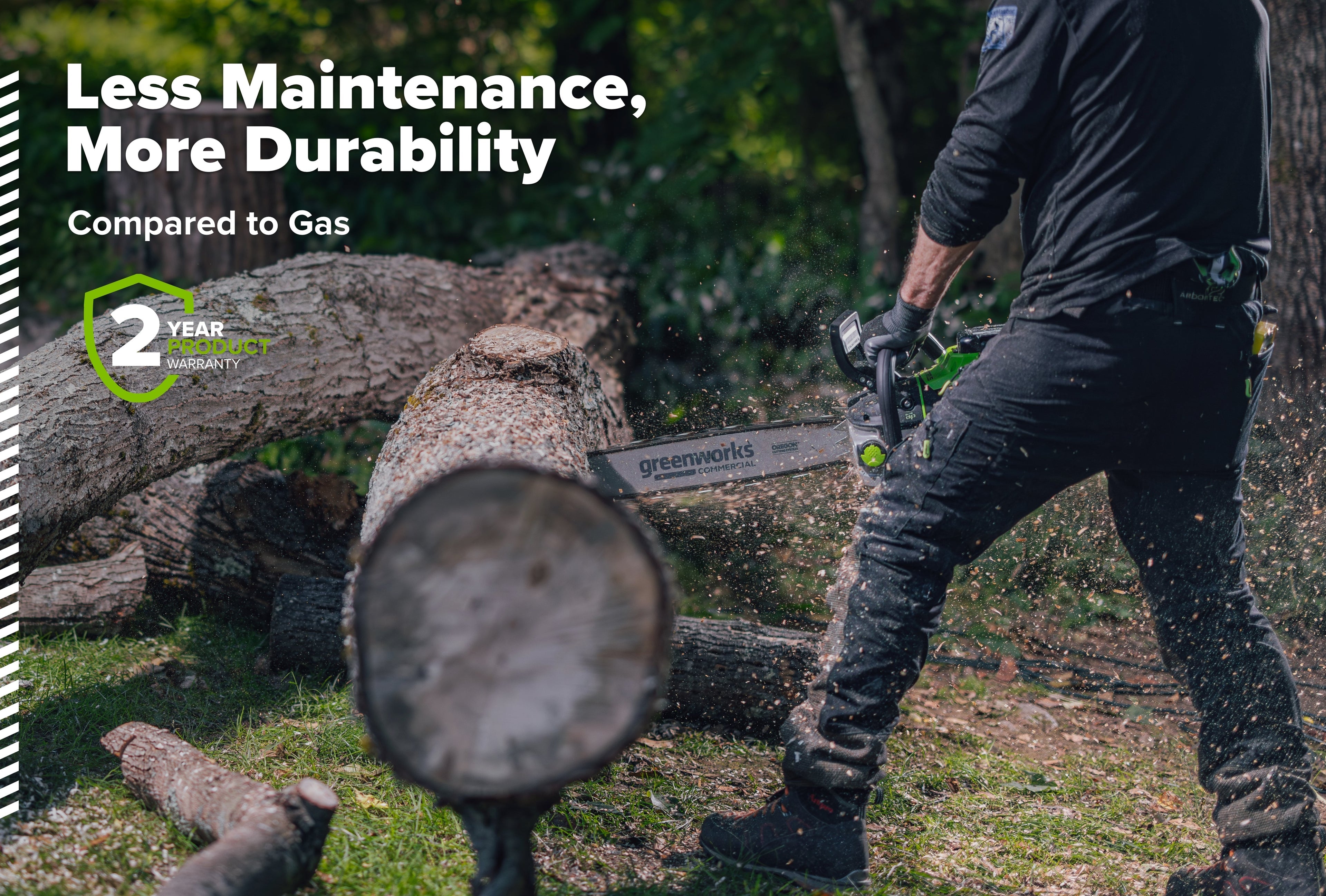 82V OPTIMUS 3.6kw Chainsaw Kit with CORE400 Battery & DP Charger | OCS600-C4DP