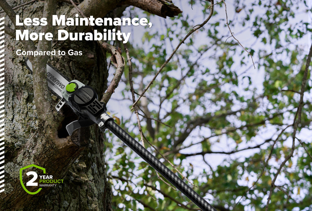 82V OPTIMUS 10" Polesaw with Carbon Fiber Shaft  | OPS300T