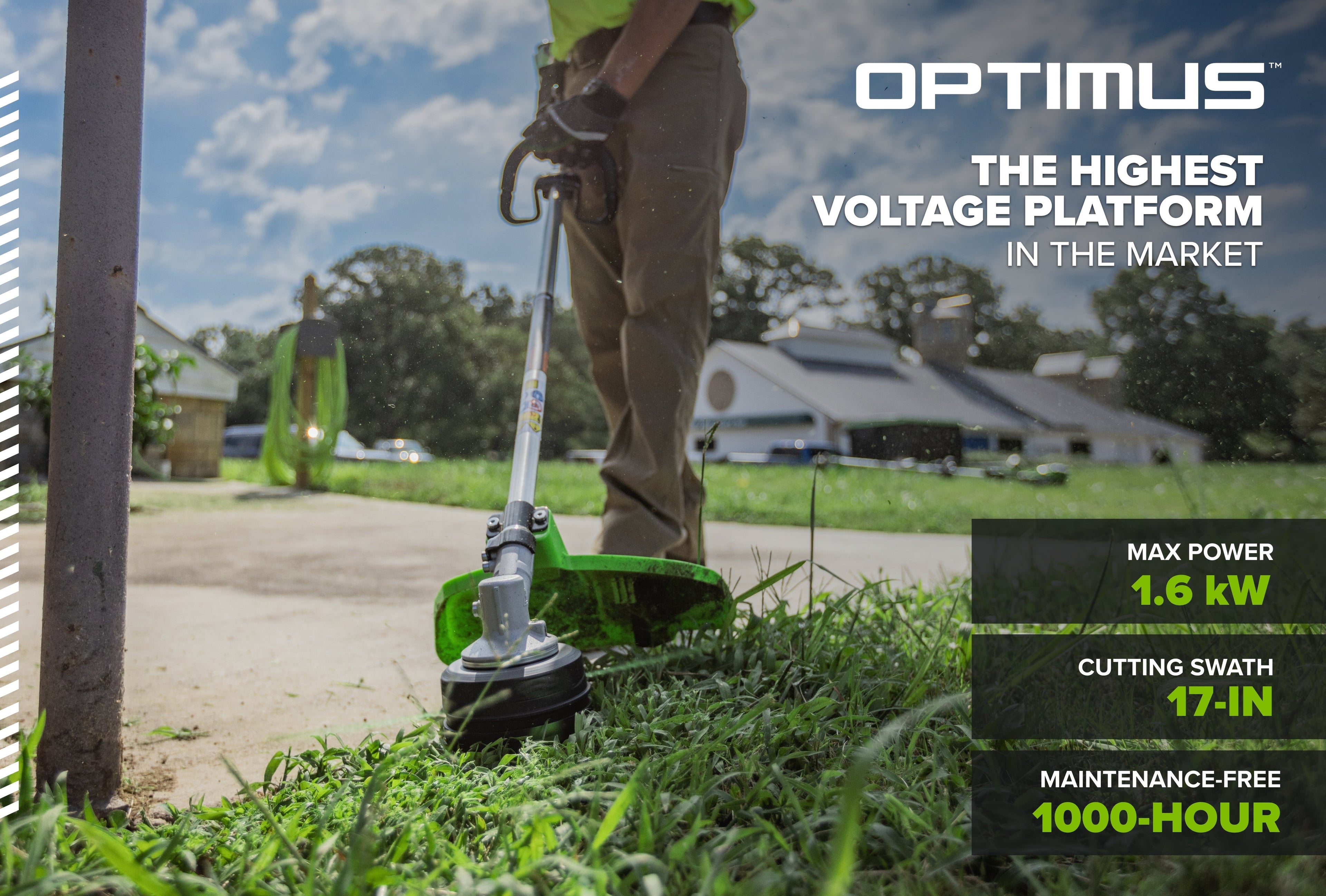 82V OPTIMUS 1.6kW 17" String Trimmer  | ST161