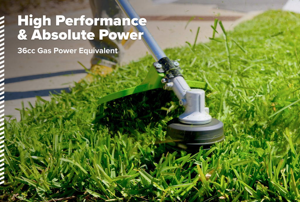 82V OPTIMUS 1.6kW 17" String Trimmer With (1) 4 Ah Battery and Dual Port Charger | ST161-4DP