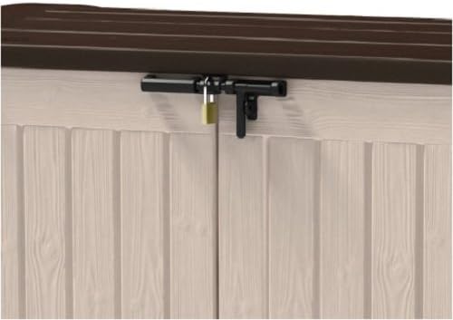 Keter Store It Arc Outdoor Garden Shed, 1200 Litres, Taupe/Beige