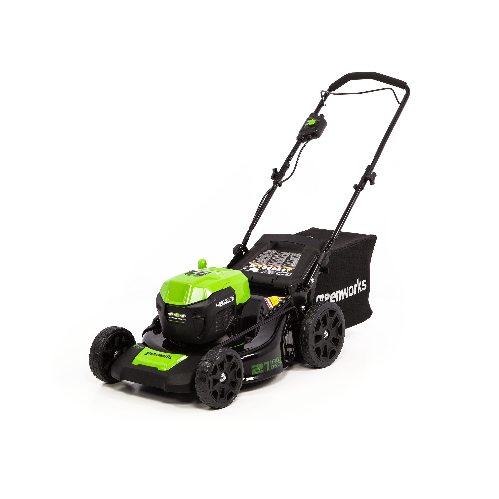 48V/24V 21" Dual-Volt Lawn Mower with Battery and Charger | 48PM21