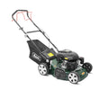 Webb WER460SP 18"/46cm Self-Propelled Rotary Petrol Lawn Mower, 141cc, 7 Cutting Heights, 55L Bag - 3 Year Guarantee (18")