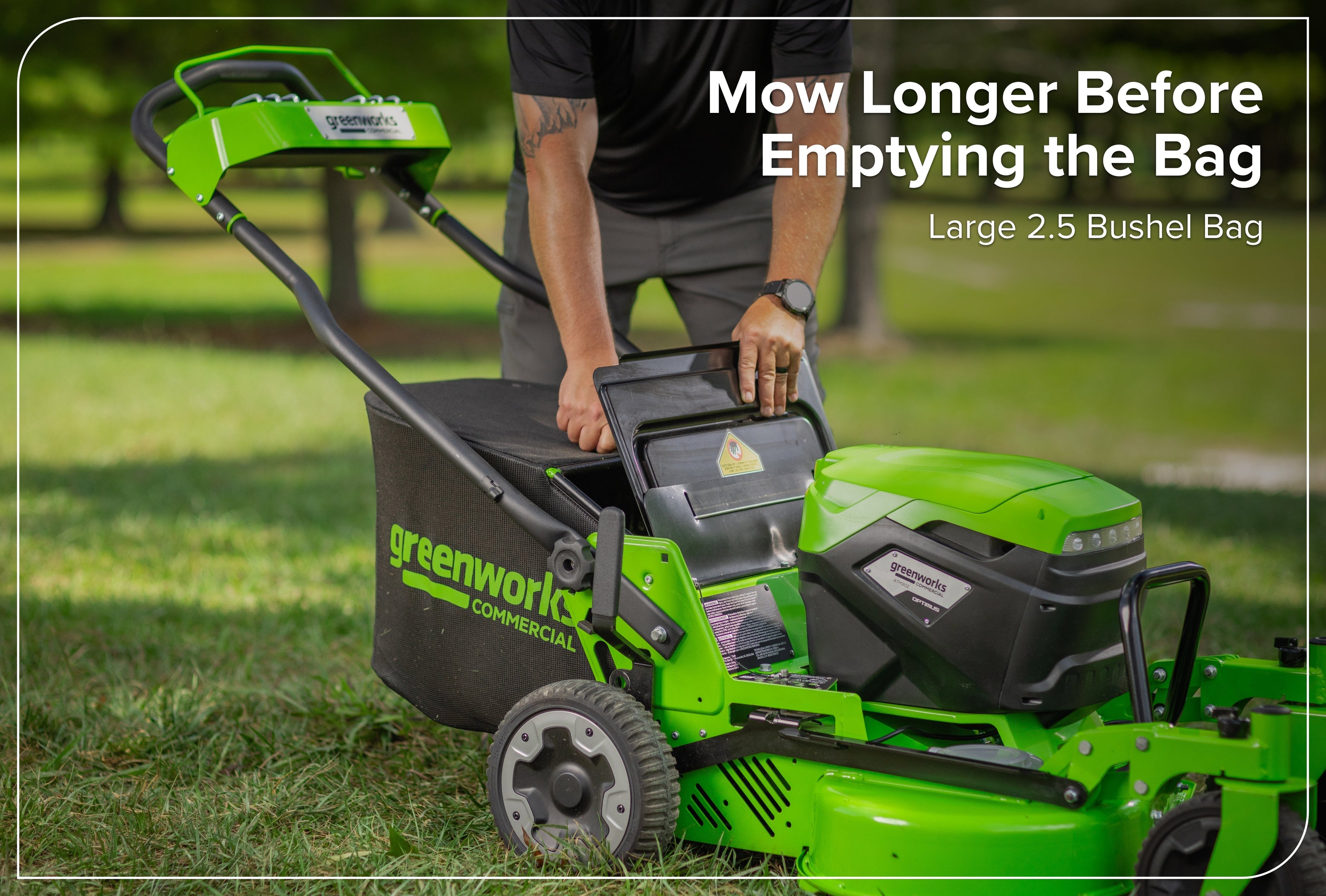 82V OPTIMUS ATM 30" Self-propelled Mower with Swivel Casters | ATM30C