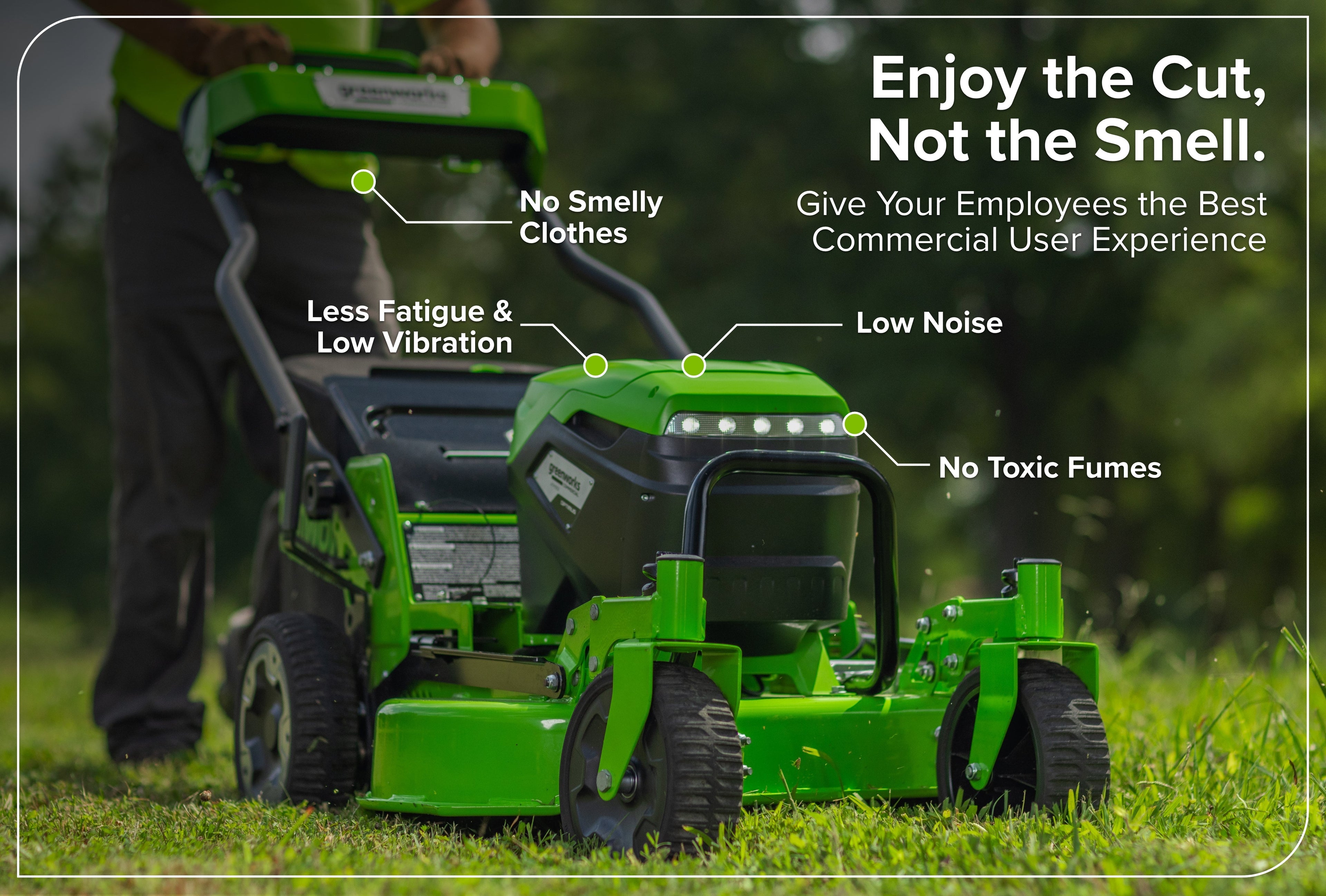82V OPTIMUS ATM 30" Self-propelled Mower with Swivel Casters | ATM30C