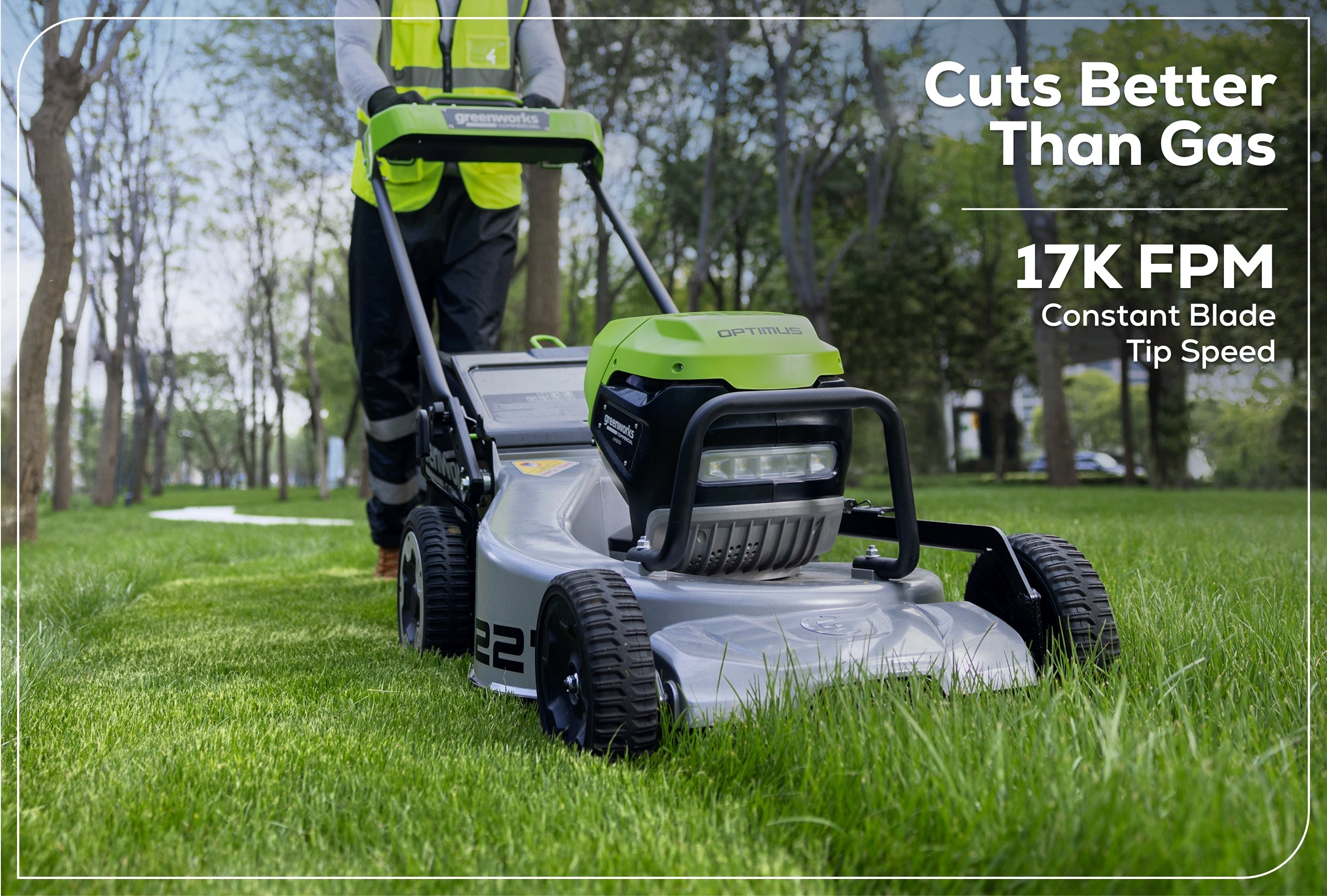 82V OPTIMUS ATM 22” Self-propelled Mower | ATM22A
