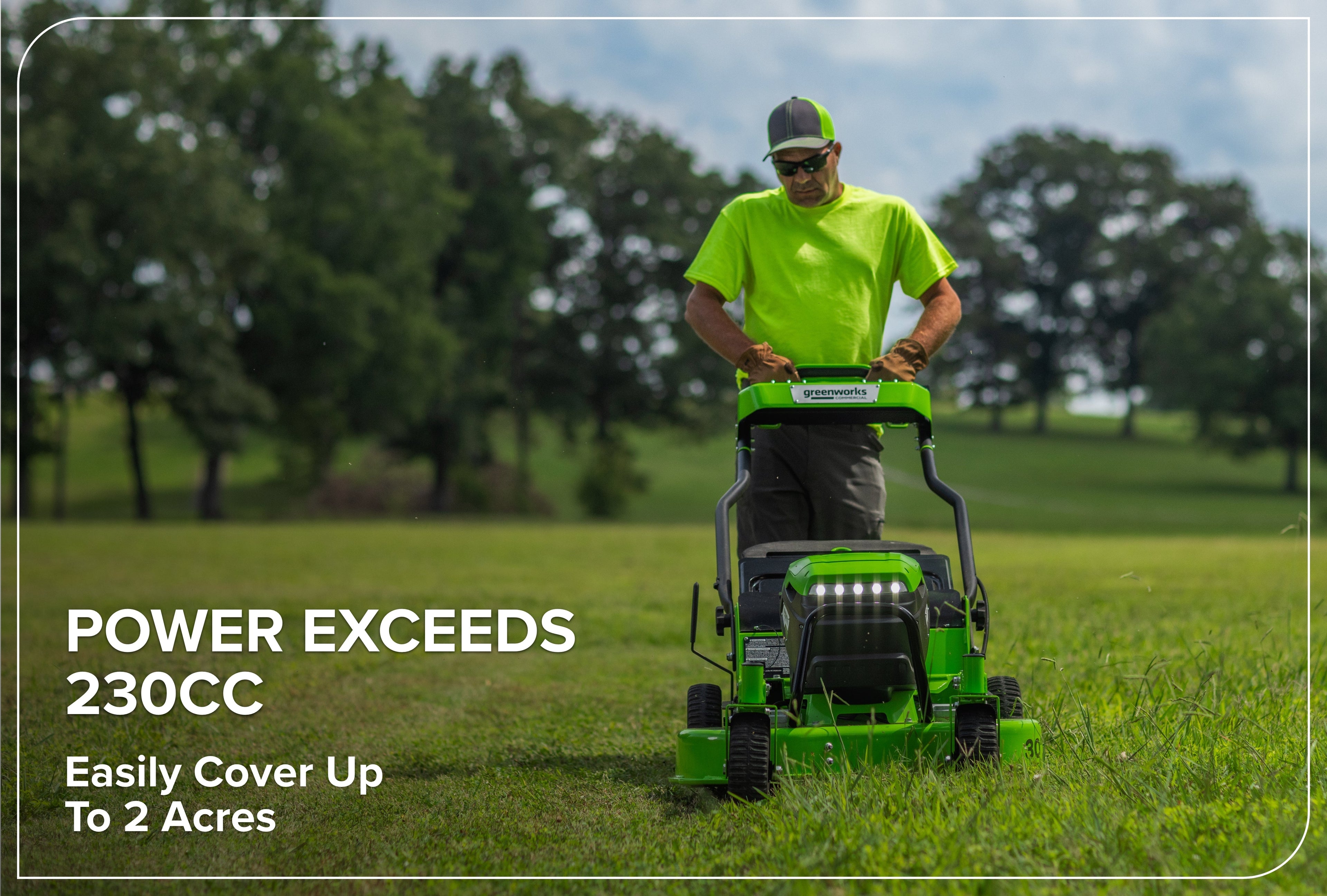 82V OPTIMUS ATM 30" Self-propelled Mower with Swivel Casters | ATM30C