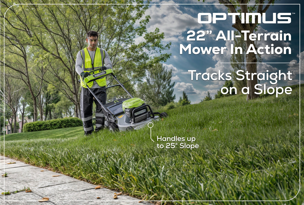 82V OPTIMUS ATM 22” Self-propelled Mower | ATM22A