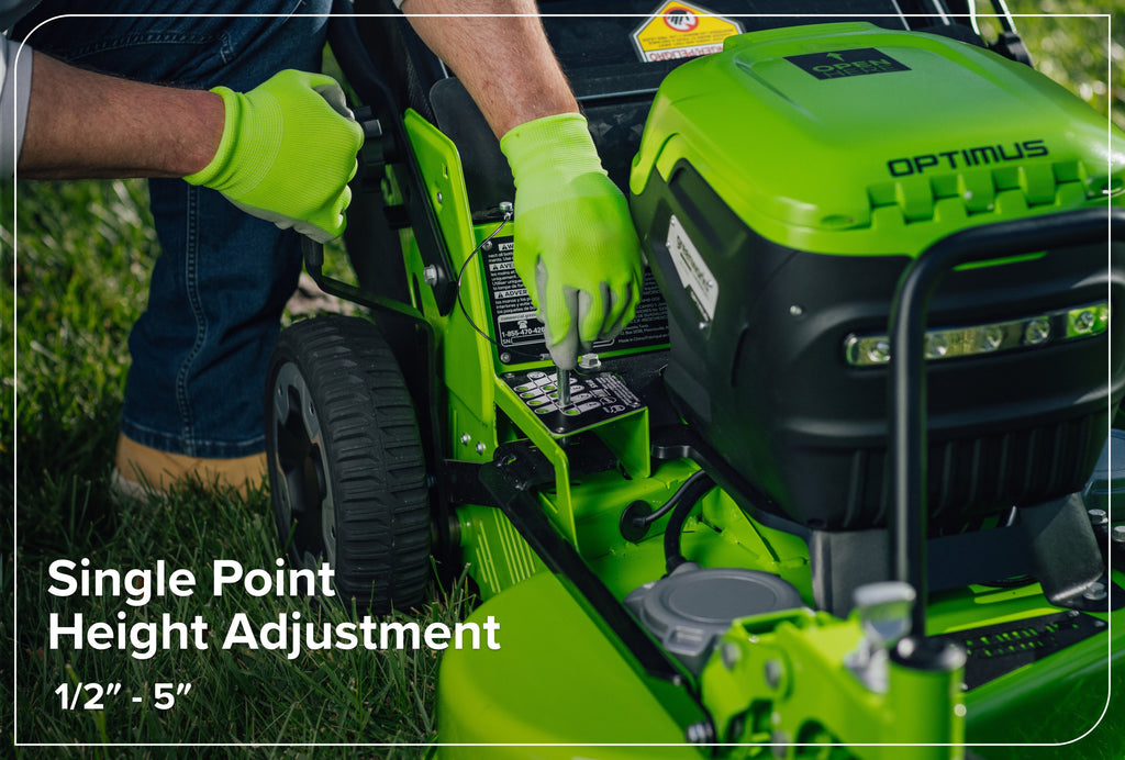 82V OPTIMUS ATM 30" Self-propelled Mower with Swivel Casters | ATM30C