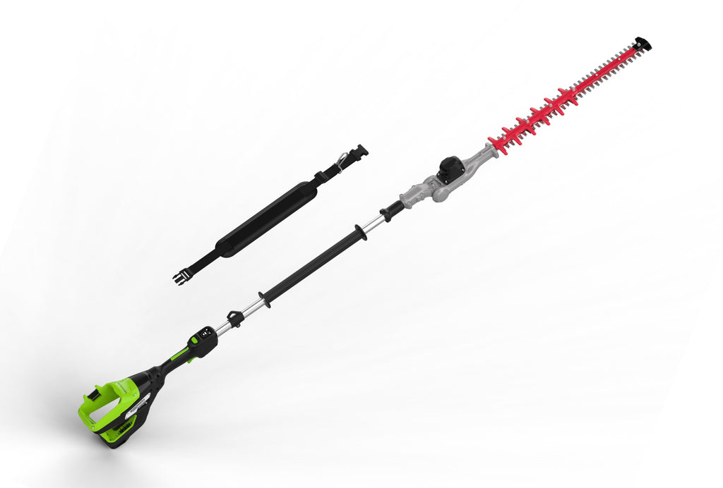 82V OPTIMUS 20" Mid-Pole Articulating Hedge Trimmer | PH482A