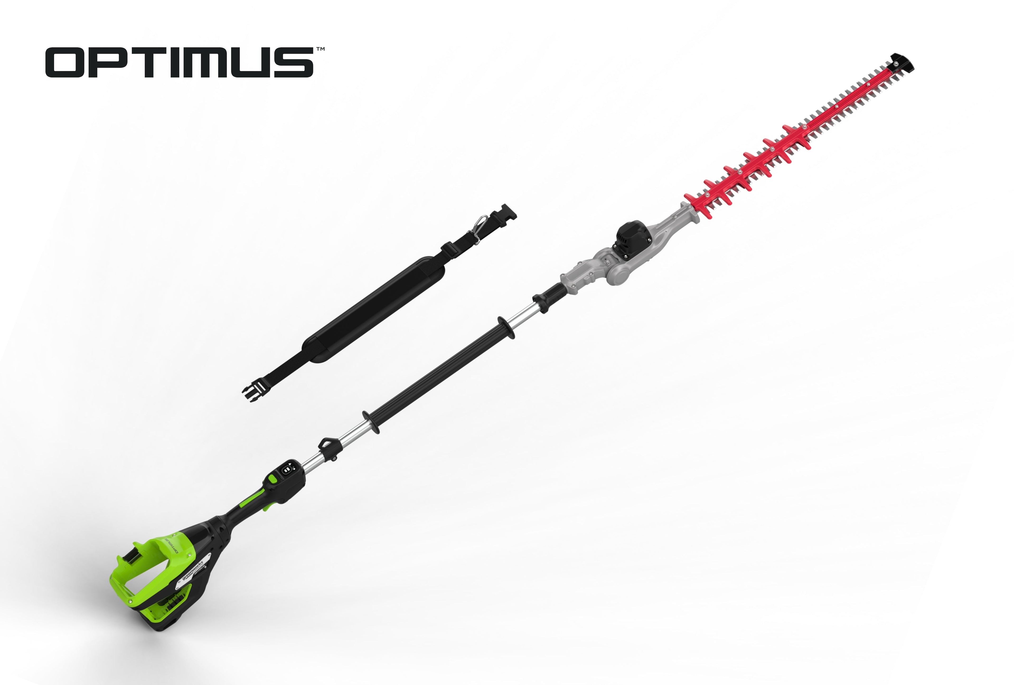 82V OPTIMUS 20" Mid-Pole Articulating Hedge Trimmer | PH482A